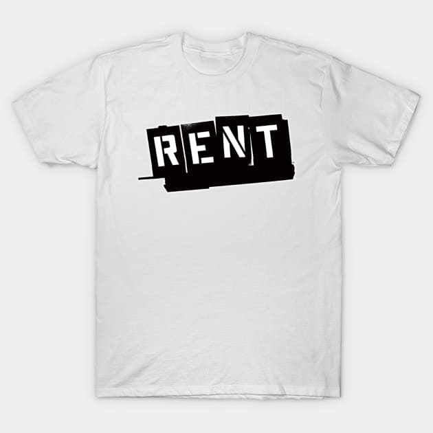 Rent The Musical T-Shirt by Specialstace83